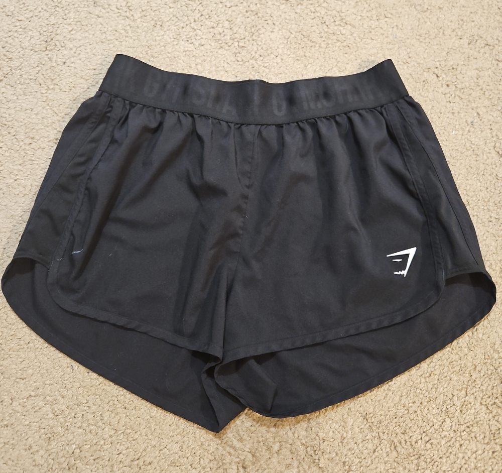 Gymshark Black Athletic Shorts